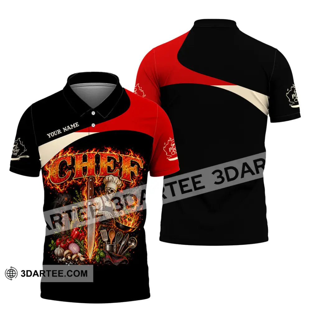 Unisex Shirt - Custom Chef Shirt - Polo Shirt / S - T-shirt