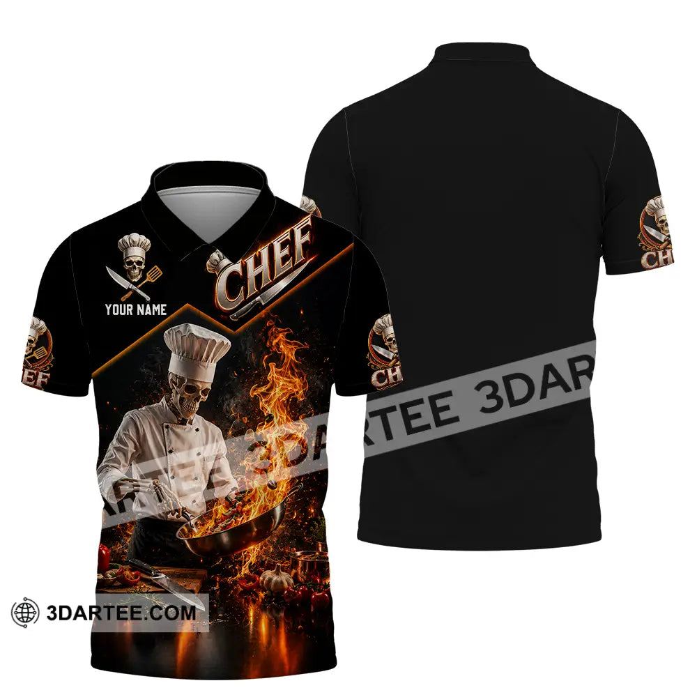 Unisex Shirt - Custom Chef Shirt - Polo Shirt / S - T-shirt