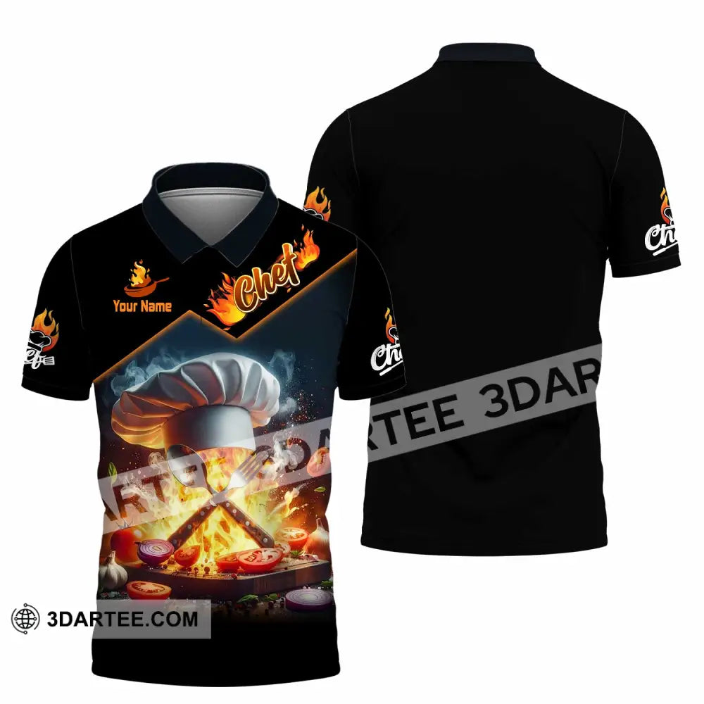 Unisex Shirt - Custom Chef Shirt - Polo Shirt / S - T-shirt