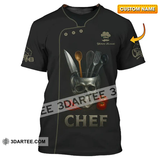 Unisex Shirt Custom Chef Shirt T shirt