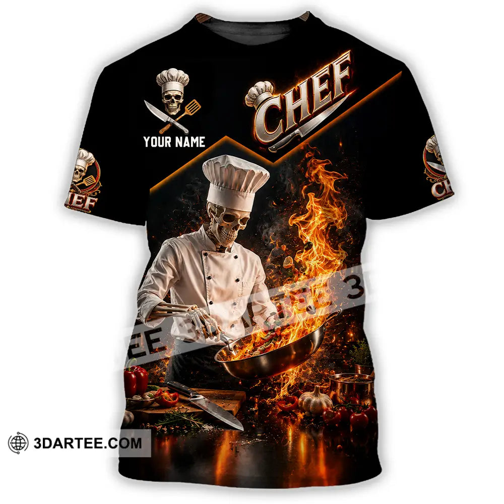 Unisex Shirt - Custom Chef Shirt - T-Shirt / S - T-shirt