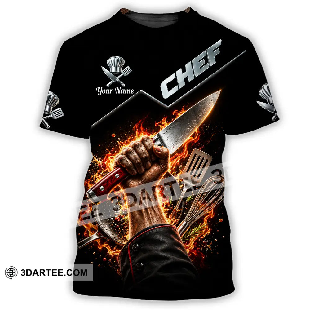 Unisex Shirt - Custom Chef Shirt - T-Shirt / S - T-shirt