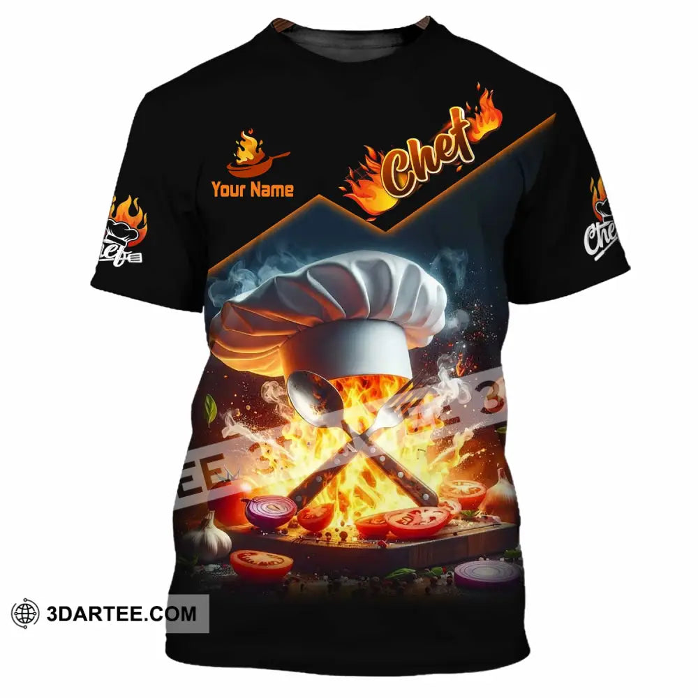 Unisex Shirt - Custom Chef Shirt - T-Shirt / S - T-shirt