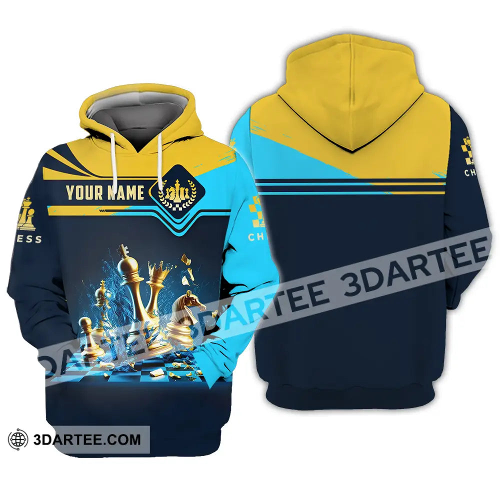 Unisex Shirt - Custom Chess 3D Shirt Hoodie / S T-shirt