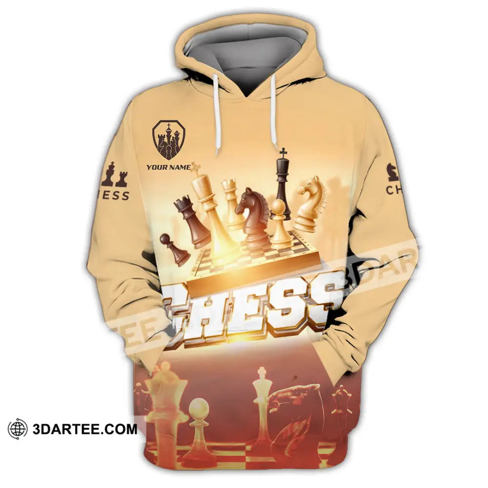 Unisex Shirt - Custom Chess 3D Shirt - Hoodie / S - T-shirt