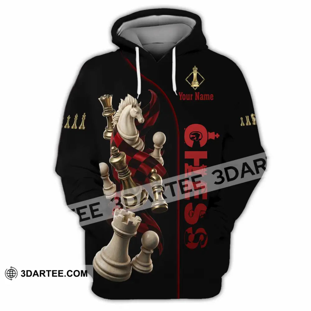 Unisex Shirt - Custom Chess 3D Shirt Hoodie / S T-shirt