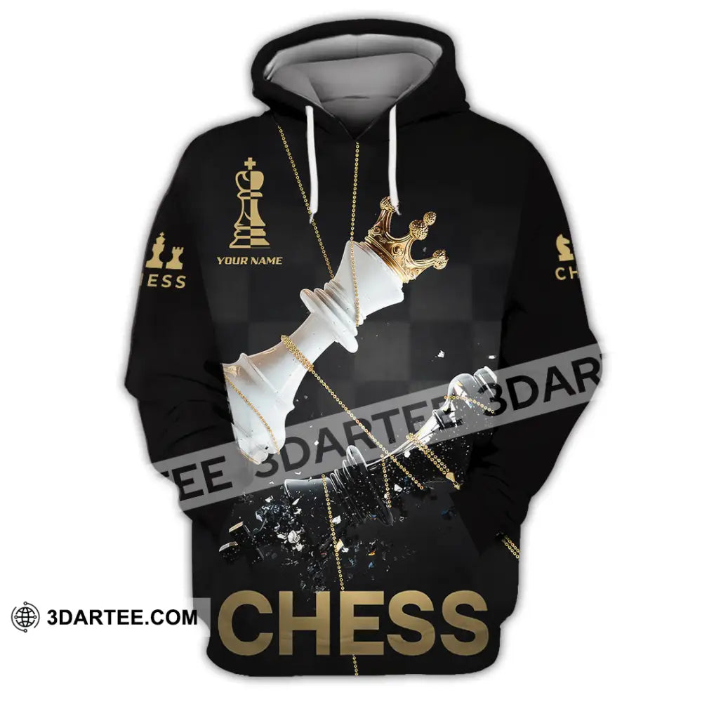 Unisex Shirt - Custom Chess 3D Shirt - Hoodie / S - T-shirt