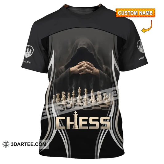 Unisex Shirt - Custom Chess 3D Shirt - T-shirt