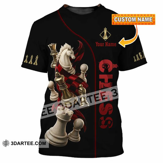 Unisex Shirt - Custom Chess 3D Shirt T-shirt