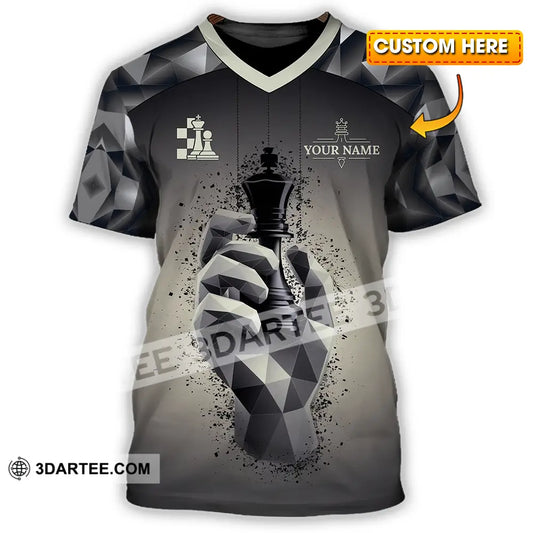 Unisex Shirt - Custom Chess 3D Shirt T-Shirt / S T-shirt