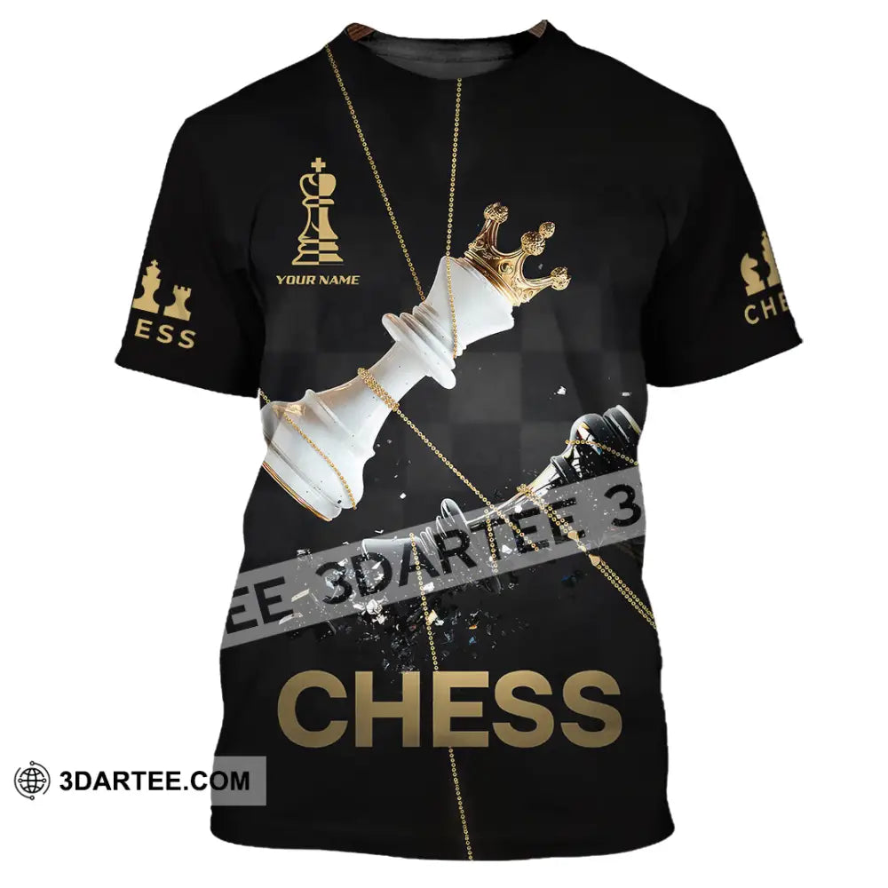 Unisex Shirt - Custom Chess 3D Shirt - T-Shirt / S - T-shirt