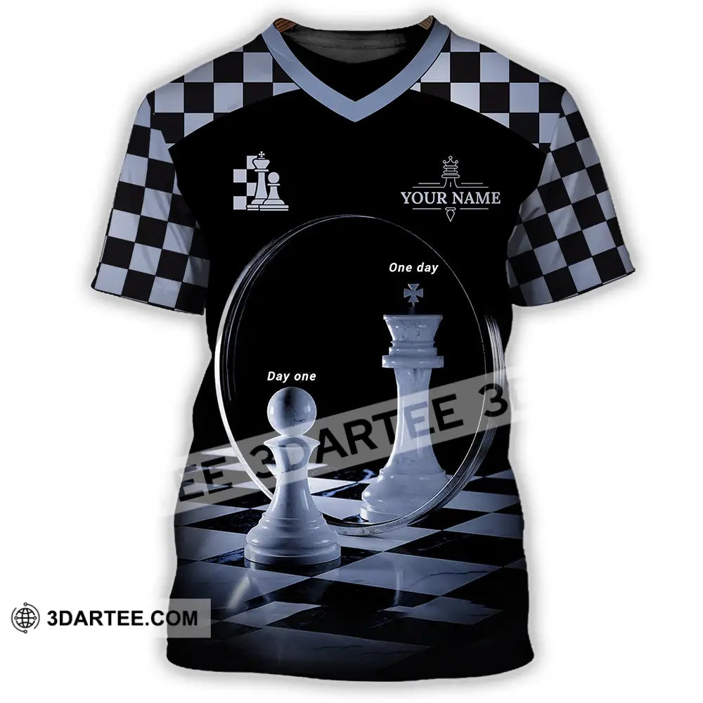 Unisex Shirt - Custom Chess 3D Shirt T-Shirt / S T-shirt