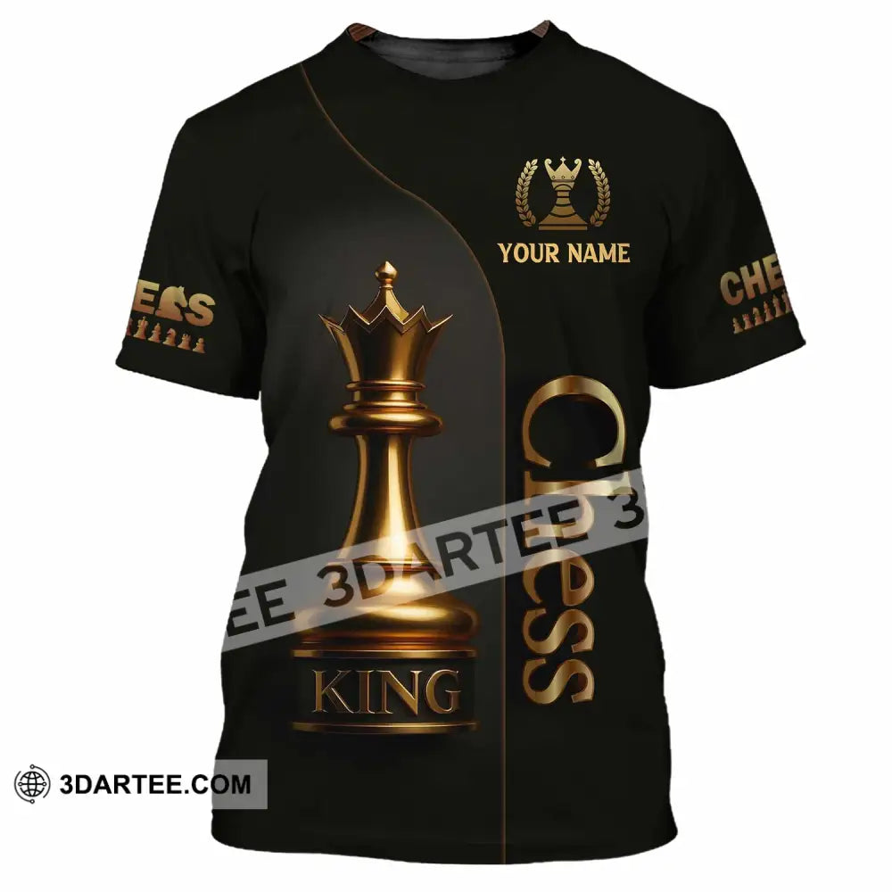 Unisex Shirt - Custom Chess 3D Shirt T-Shirt / S T-shirt