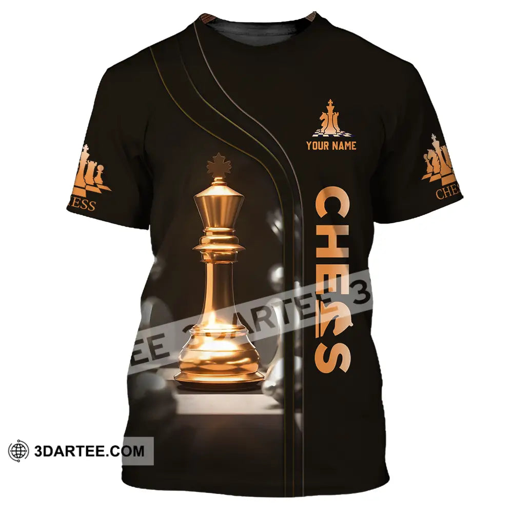 Unisex Shirt - Custom Chess 3D Shirt T-Shirt / S T-shirt