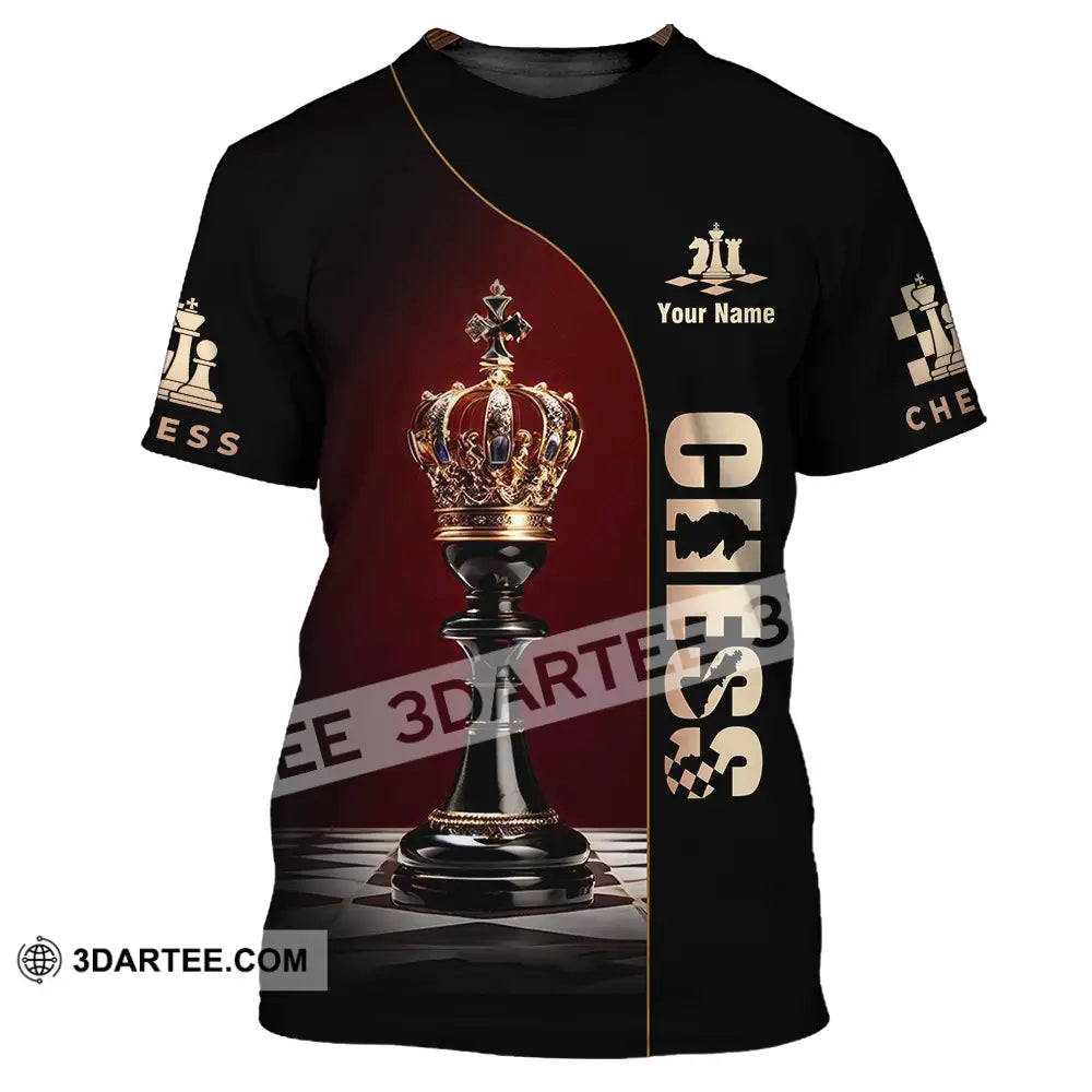 Unisex Shirt - Custom Chess 3D Shirt T-Shirt / S T-shirt