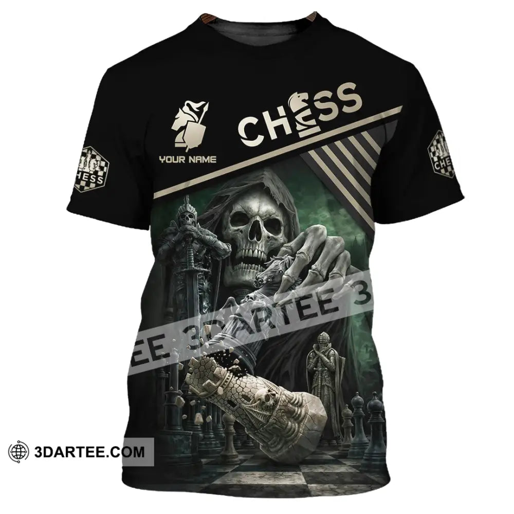 Unisex Shirt - Custom Chess 3D Shirt T-Shirt / S T-shirt