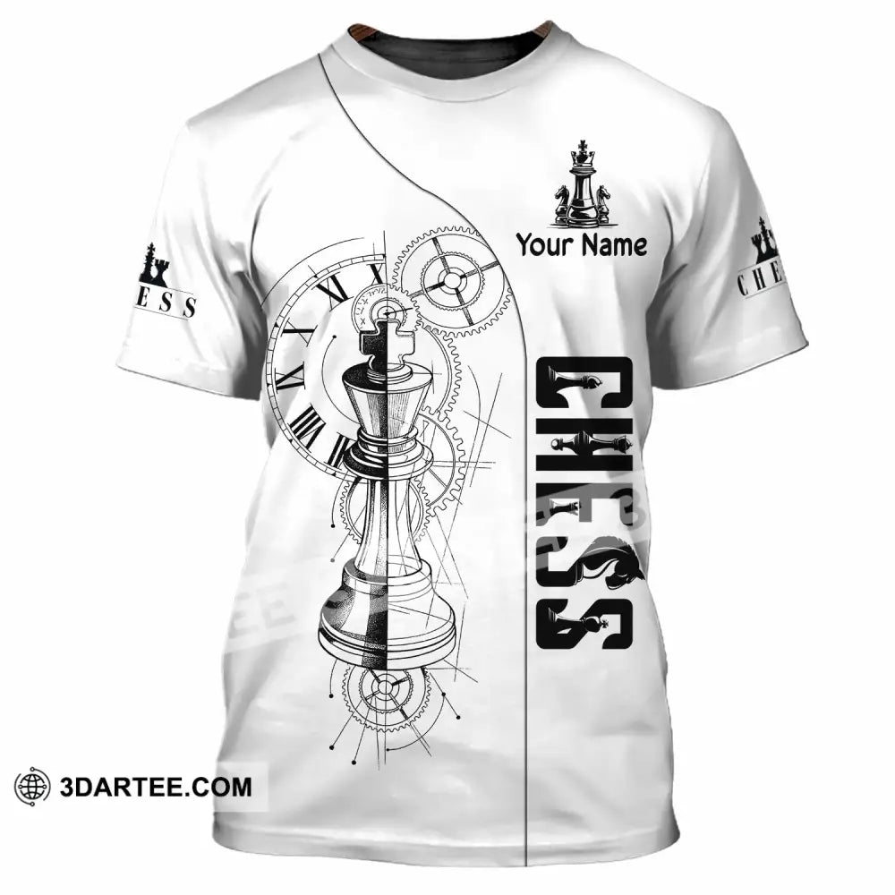 Unisex Shirt - Custom Chess 3D Shirt T-Shirt / S T-shirt
