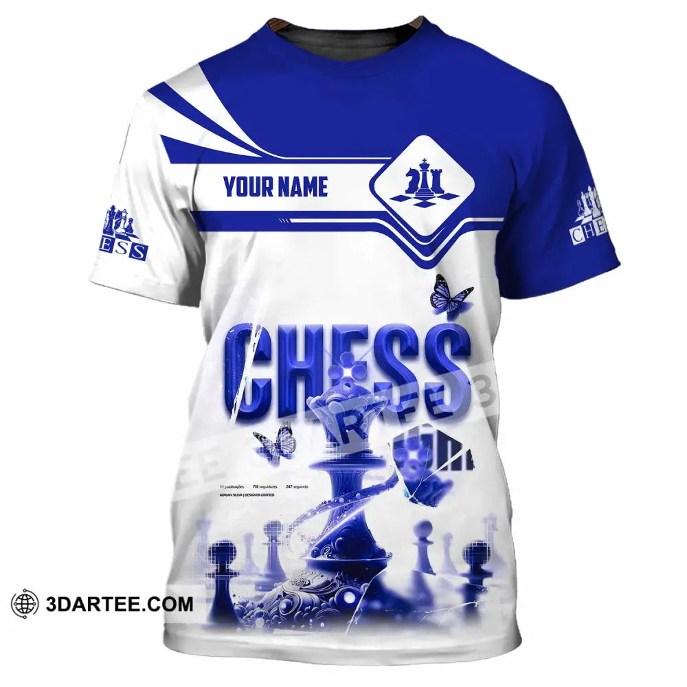 Unisex Shirt - Custom Chess 3D Shirt T-Shirt / S T-shirt