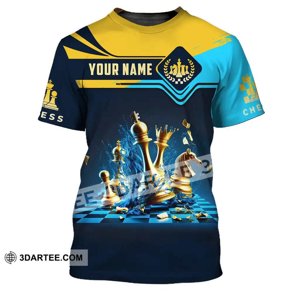 Unisex Shirt - Custom Chess 3D Shirt T-Shirt / S T-shirt