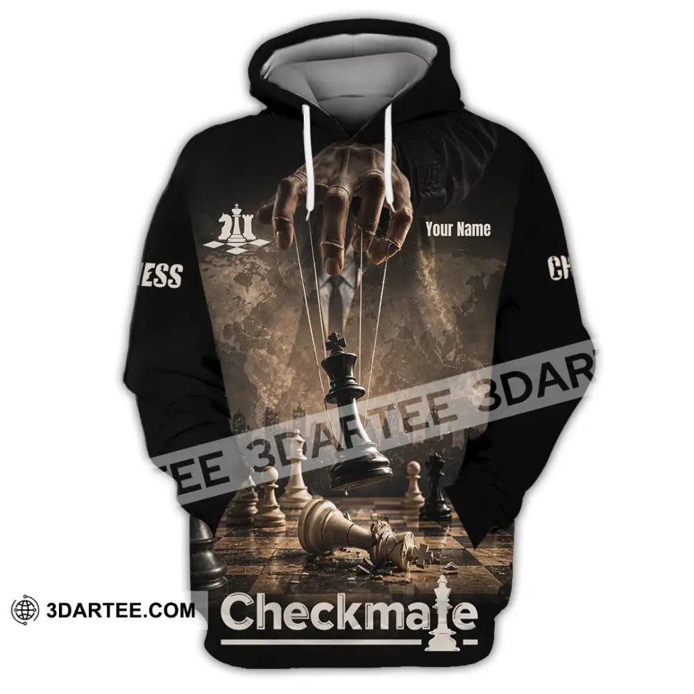 Unisex Shirt - Custom Chess Checkmate Shirt - Hoodie / S - T-shirt