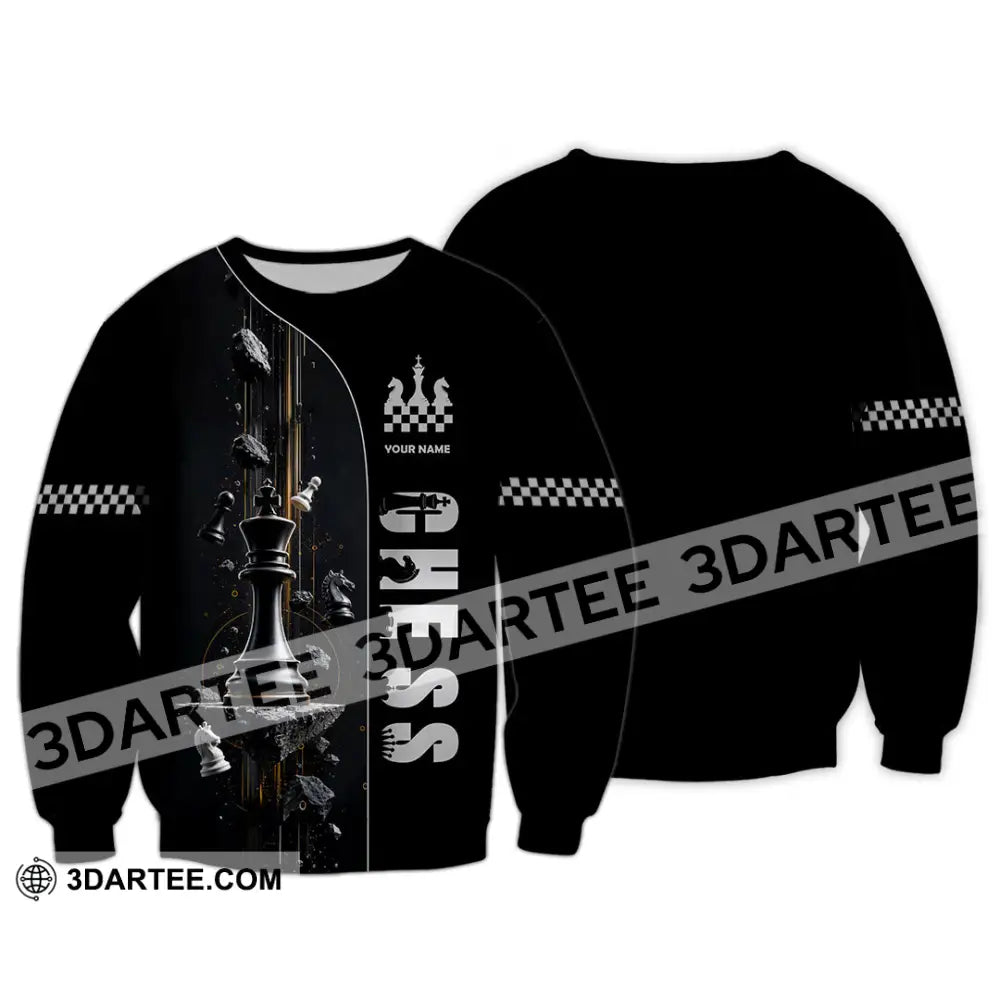 Unisex Shirt - Custom Chess Shirt - Long Sleeve / S - T-shirt