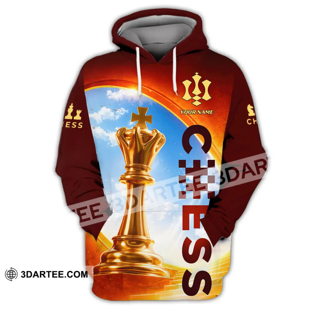 Unisex Shirt - Custom Chess Lover 3D Shirt - Hoodie / S - T-shirt