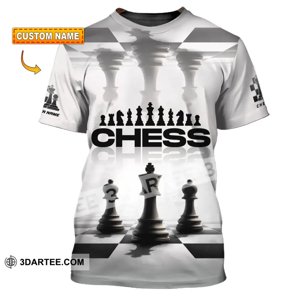 Unisex Shirt - Custom Chess Lover 3D Shirt - T-shirt