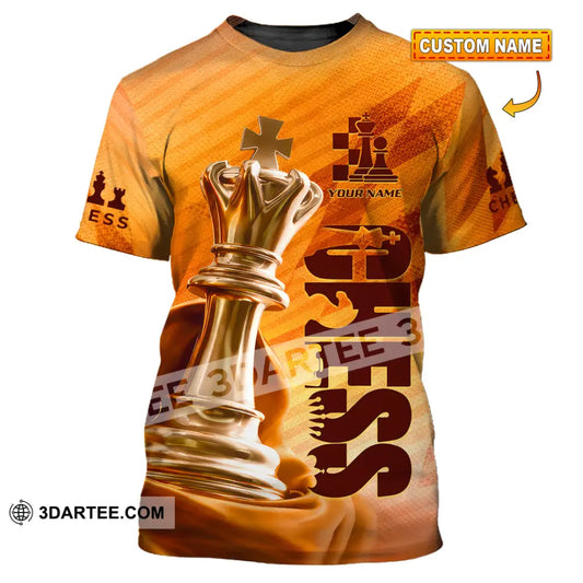 Unisex Shirt - Custom Chess Lover 3D Shirt - T-shirt