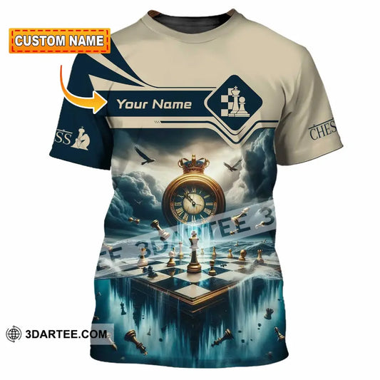 Unisex Shirt - Custom Chess Lover 3D Shirt T-shirt