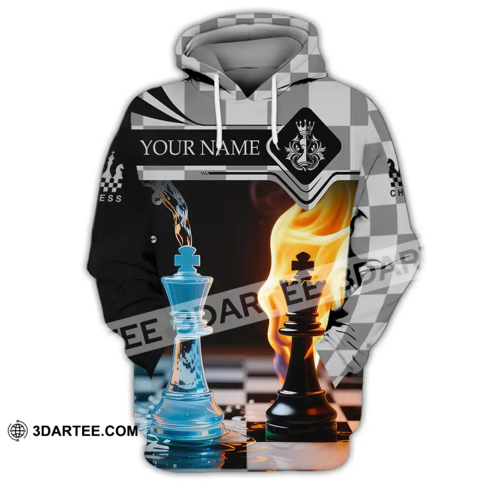 Unisex Shirt - Custom Chess Player 3D Shirt Hoodie / S T-shirt