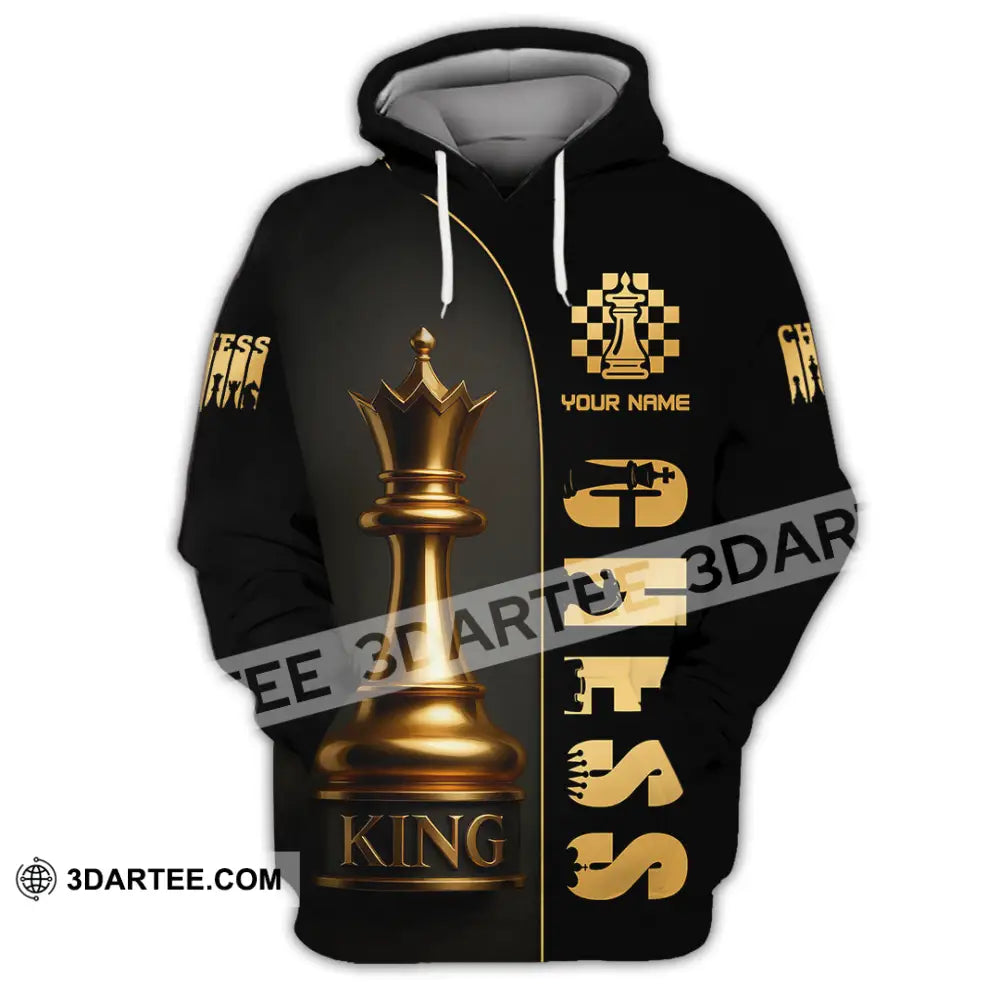Unisex Shirt - Custom Chess Player 3D Shirt Hoodie / S T-shirt