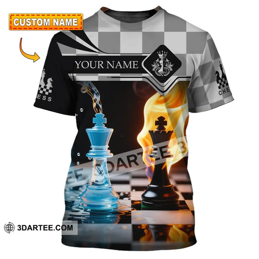 Unisex Shirt - Custom Chess Player 3D Shirt T-shirt