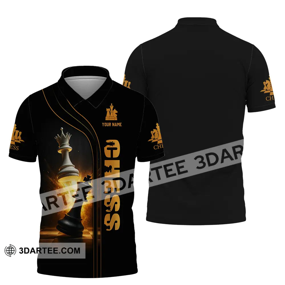 Unisex Shirt Custom Chess Player Shirt Polo Shirt / S T shirt