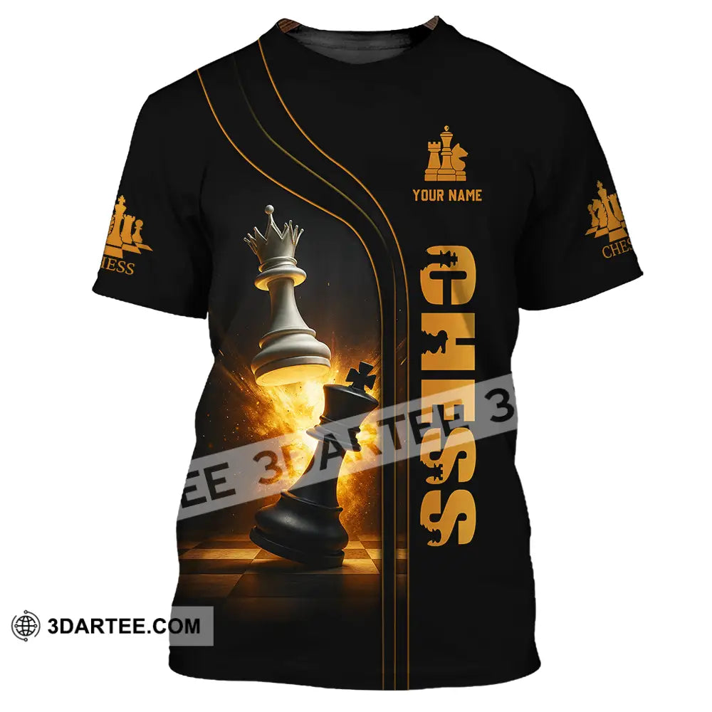 Unisex Shirt Custom Chess Player Shirt T Shirt / S T shirt