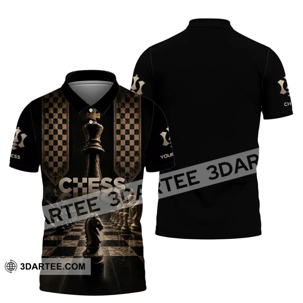 Unisex Shirt - Custom Chess Shirt - Polo Shirt / S - T-shirt