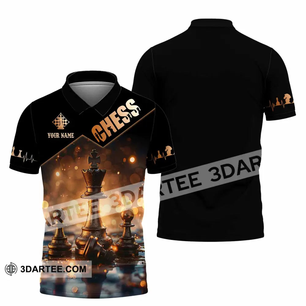 Unisex Shirt - Custom Chess Shirt Polo Shirt / S T-shirt