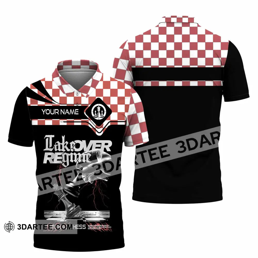Unisex Shirt - Custom Chess Sport Shirt Polo Shirt / S T-shirt