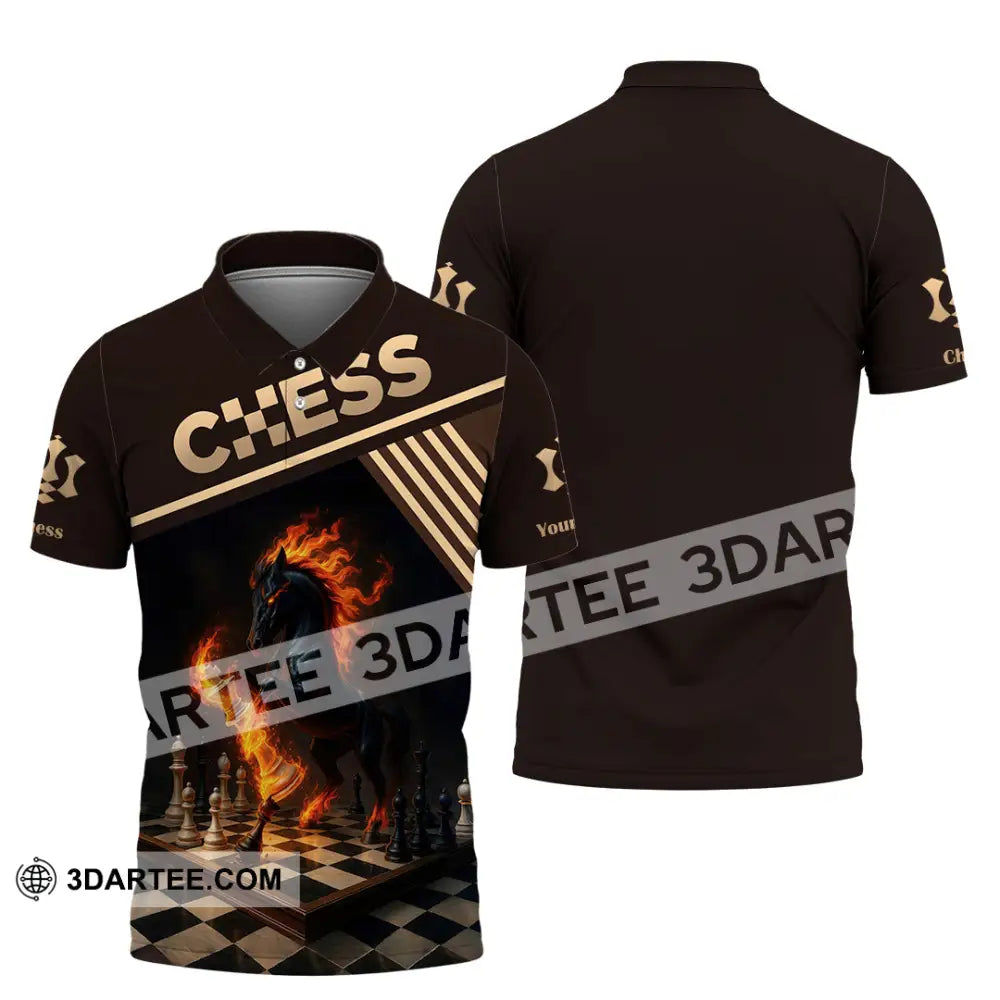 Unisex Shirt - Custom Chess Sport Shirt Polo Shirt / S T-shirt