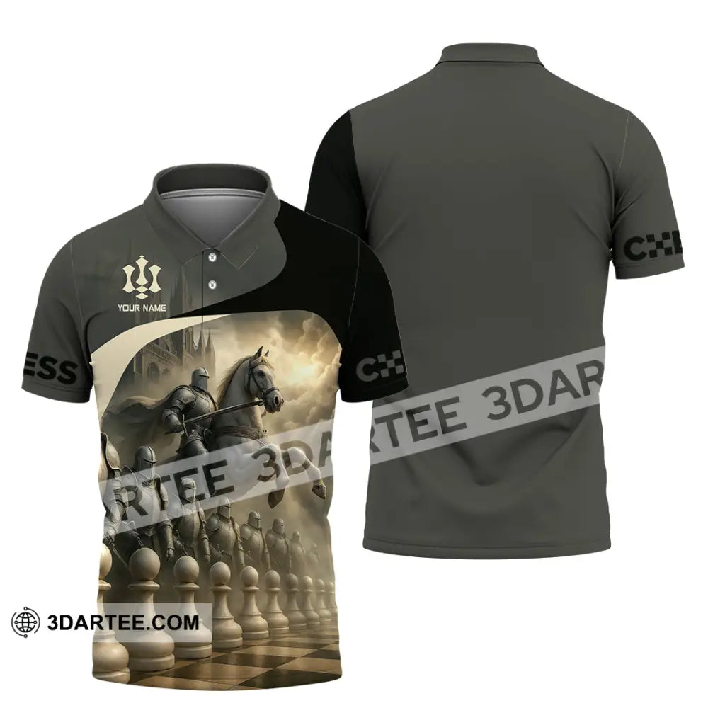 Unisex Shirt - Custom Chess Sport Shirt Polo Shirt / S T-shirt