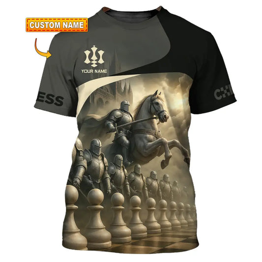 Unisex Shirt - Custom Chess Sport Shirt T-shirt