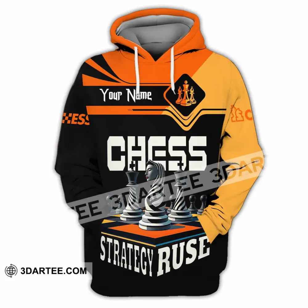 Unisex Shirt - Custom Chess Strategy Ruse Shirt Hoodie / S T-shirt