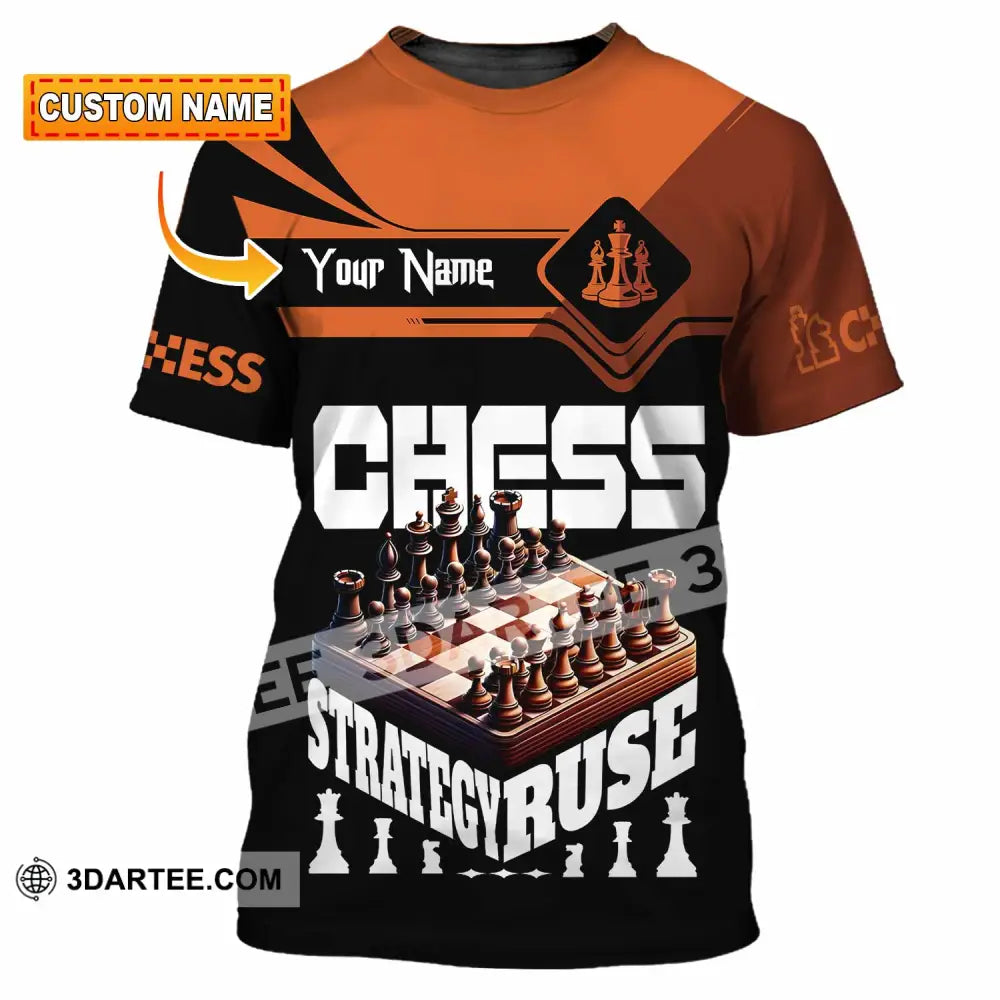 Unisex Shirt - Custom Chess Strategy Ruse Shirt T-shirt
