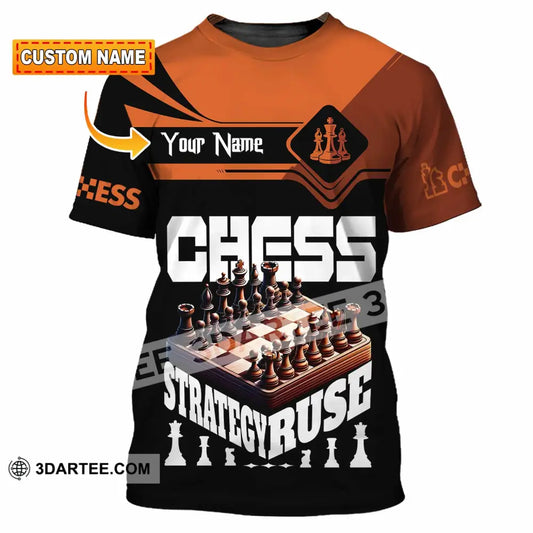 Unisex Shirt - Custom Chess Strategy Ruse Shirt T-shirt