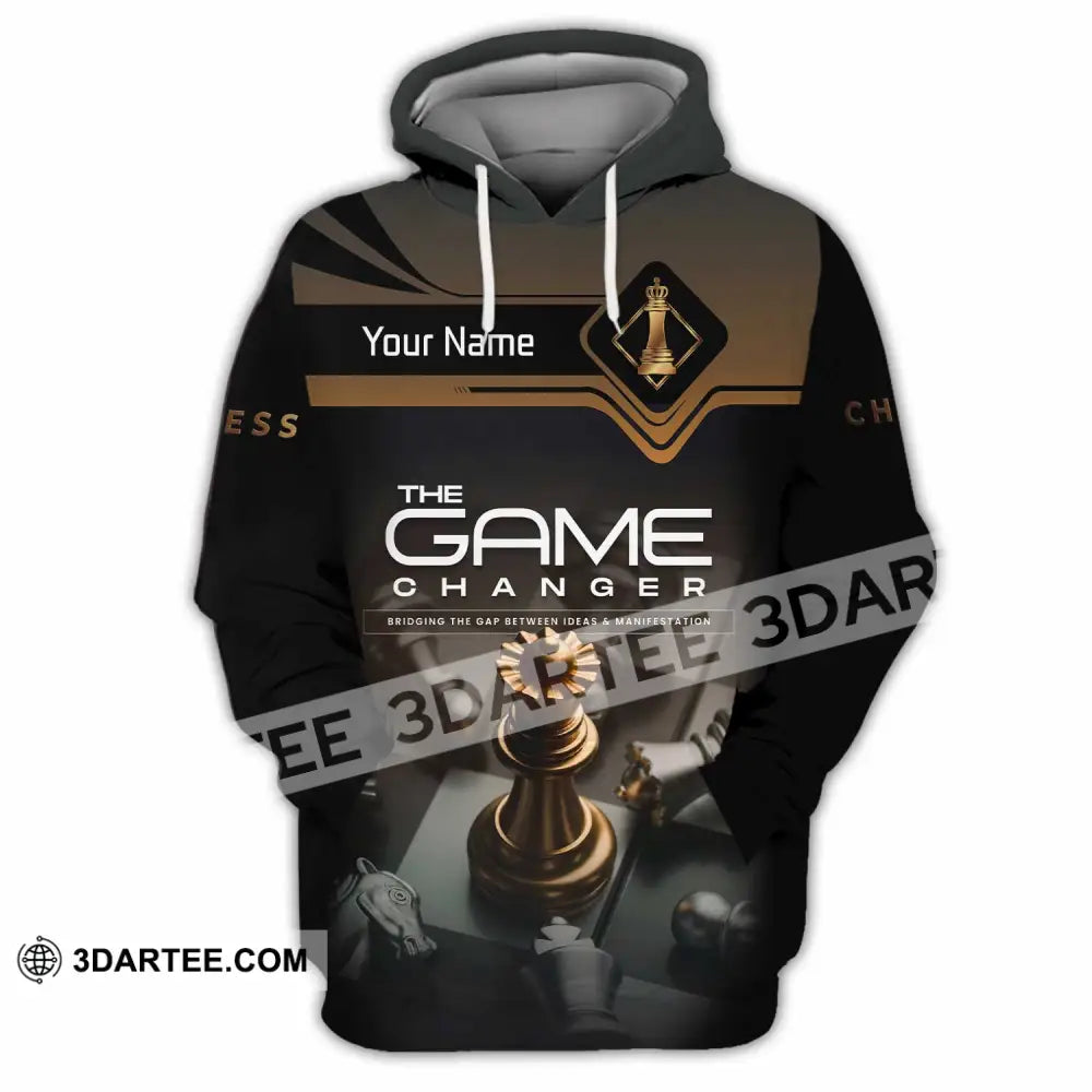 Unisex Shirt - Custom Chess The Game Changer 3D Shirt Hoodie / S T-shirt