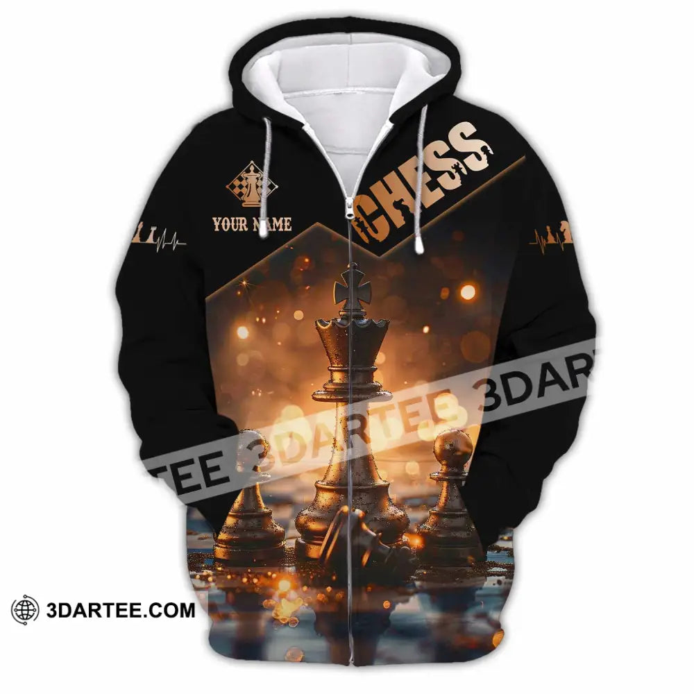 Unisex Shirt - Custom Chess Shirt Zipper Hoodie / S T-shirt