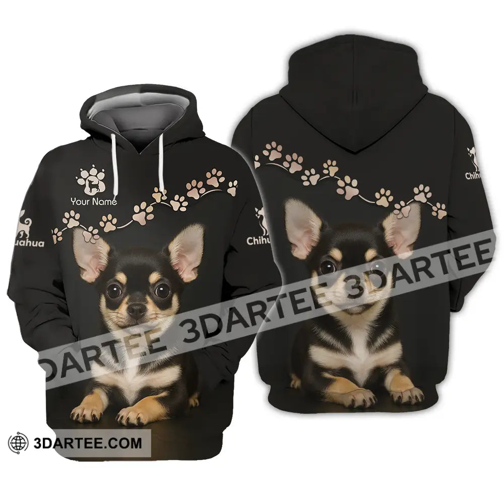 Unisex Shirt - Custom Chihuahua Shirt Hoodie / S T-shirt