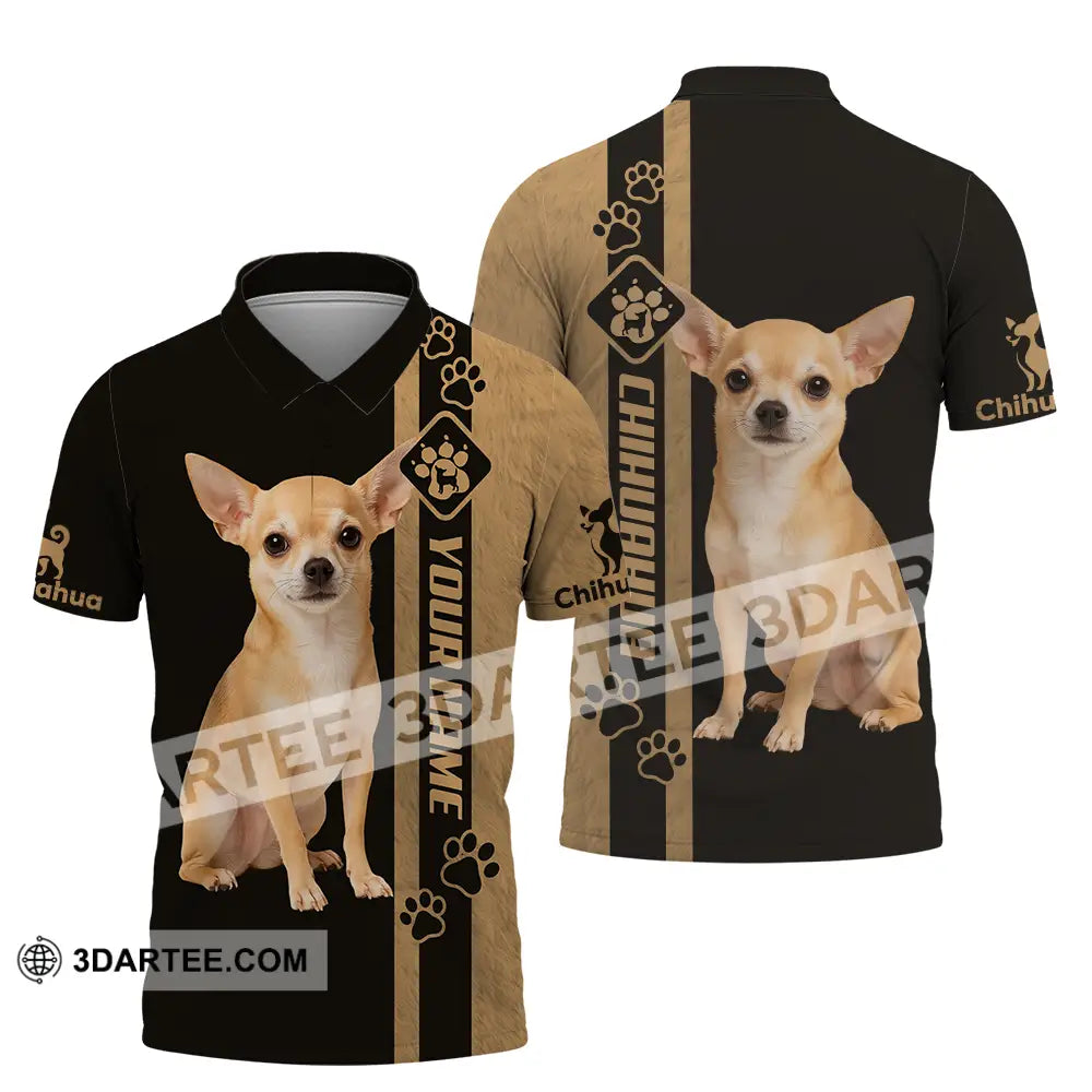 Unisex Shirt - Custom Chihuahua Shirt Polo Shirt / S T-shirt