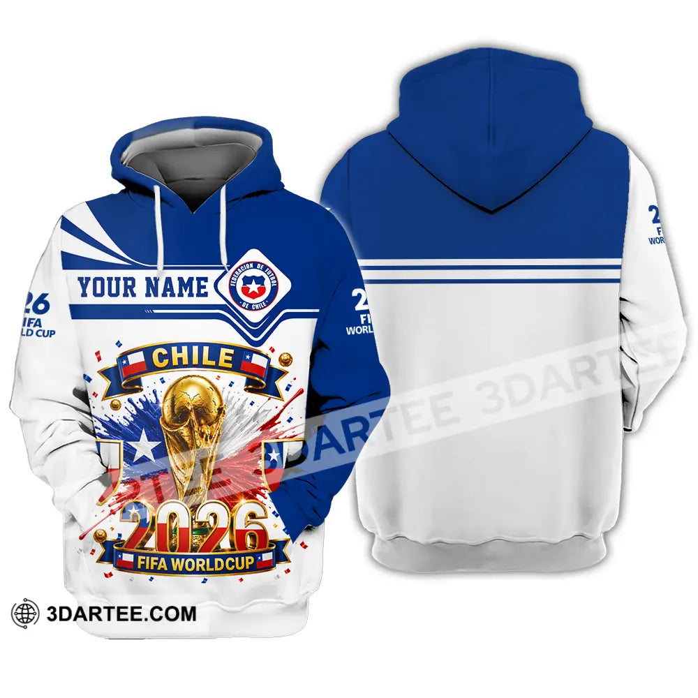 Unisex Shirt - Custom Chile World Cup 2026 Shirt - Hoodie / S - T-shirt