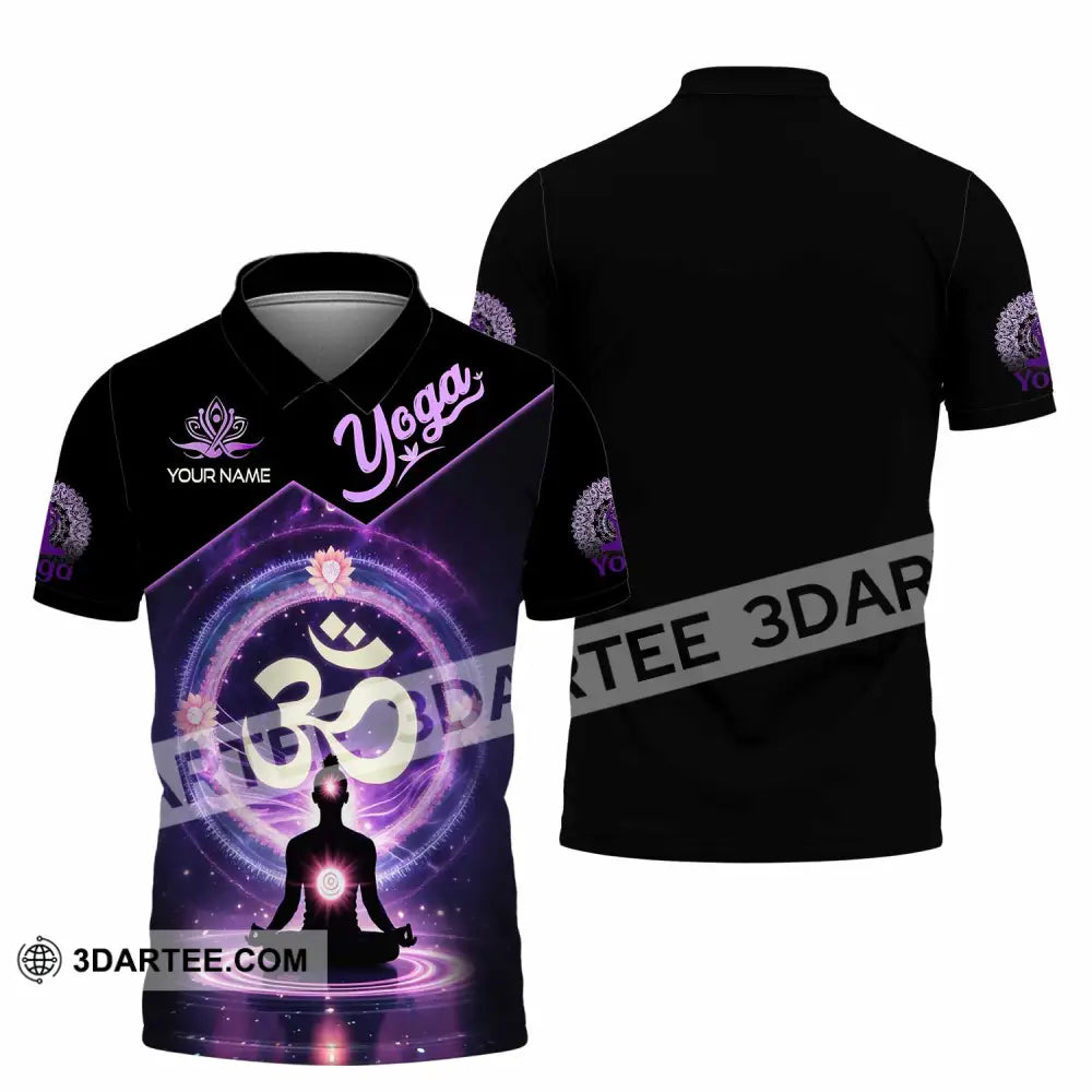 Unisex Shirt - Custom Chill Relax Yoga Shirt Polo Shirt / S T-shirt