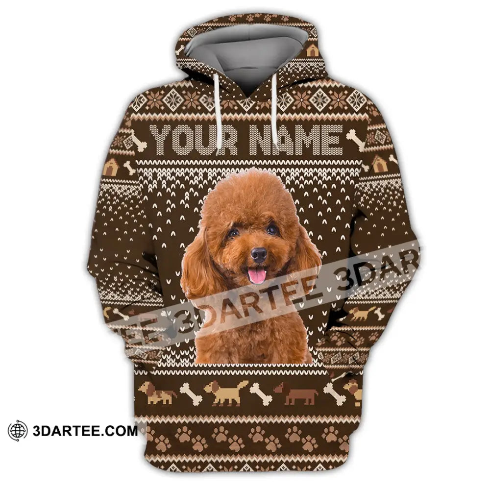 Unisex Shirt - Custom Christmas Pet 3D Shirt Hoodie / S T-shirt